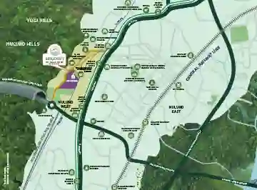 Atul Hillfront location map, Mulund Hills, Mumbai